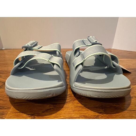 Chaco Women's Chillo Adjustable Comfort Slides Sky Blue Size 11 NWOB - Picture 4 of 9